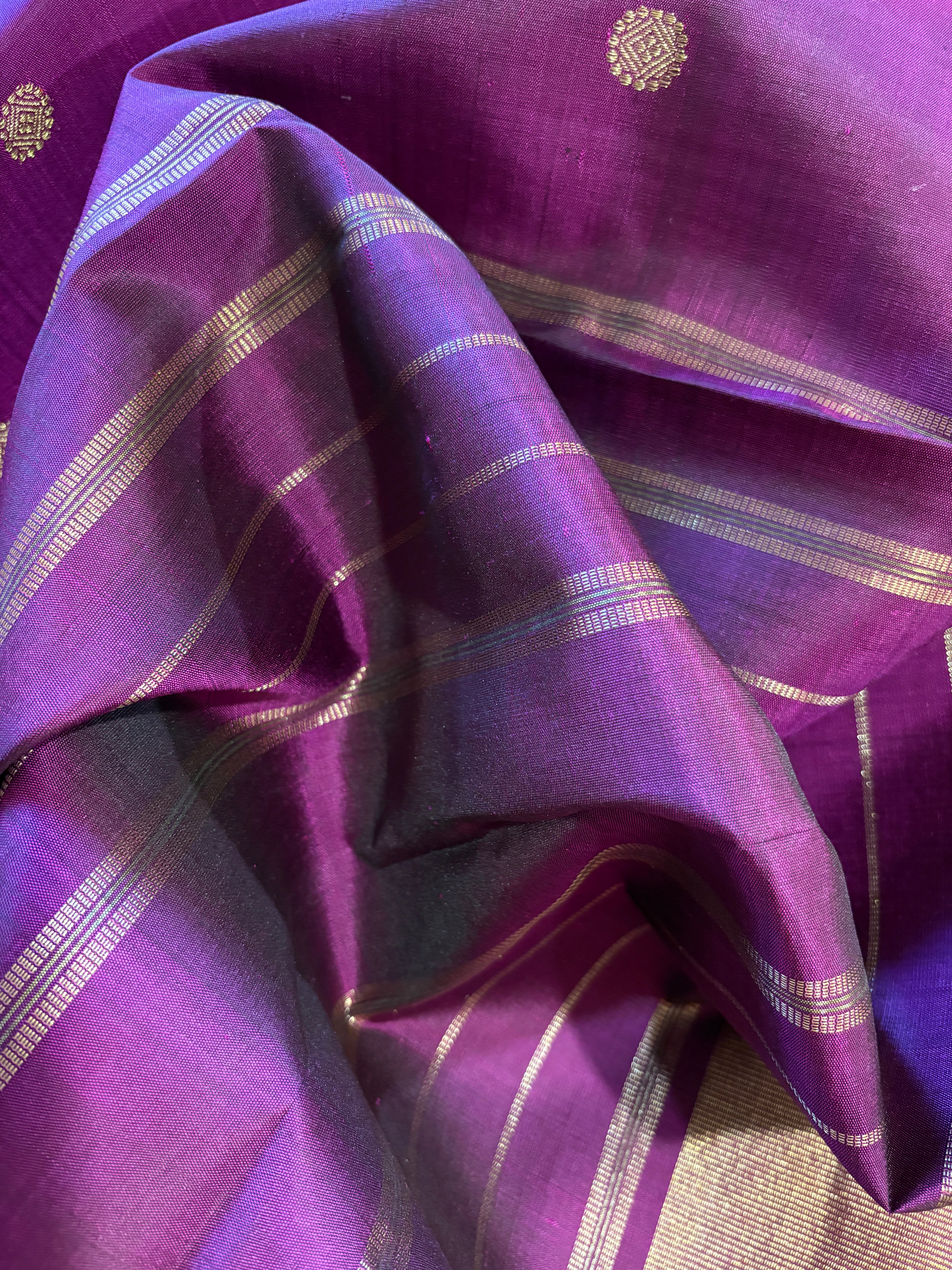 Vadamalli monotone Kanjivaram Silk Saree - RK0700